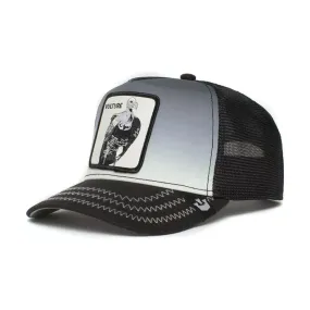 Gorra Negra-Gris Buitre  Back