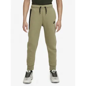Pantalones Nike Sportswear Tech Fleece Verdes Olive Junior