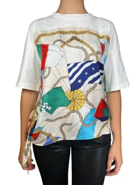 SANDRO Polera Seda Frontal