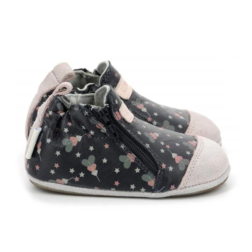 ZAPATOS ROBEEZ FESTIVE HEARTS AZULROSA